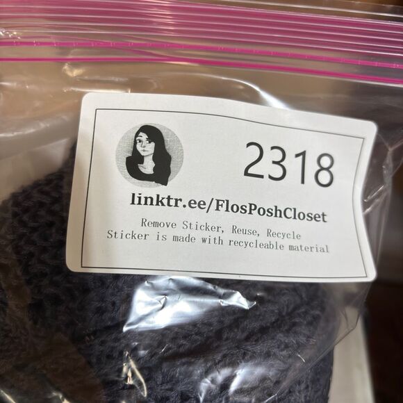 Cabi Drape Open Front Knit Short Sleeve Asymmetric Hem Boho Cardigan Gray Medium - Picture 12 of 12